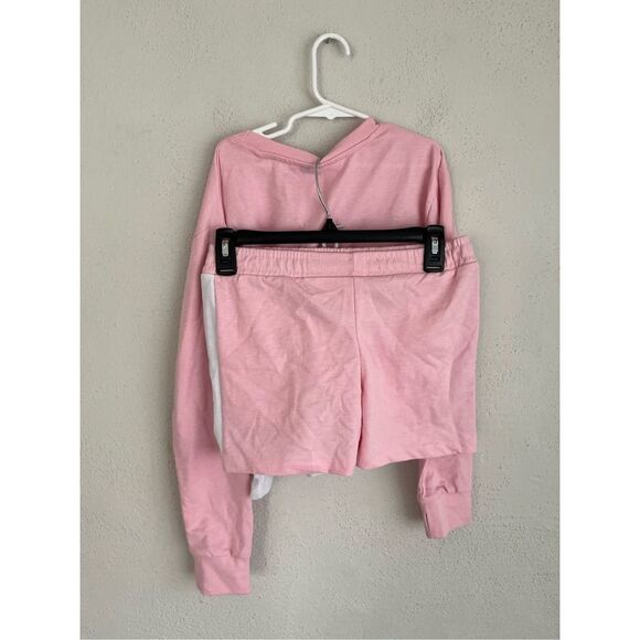 Marika Girl Pink Sweatshirt&Short Set, Size M((10/12) MSRP $36 - Picture 9 of 9
